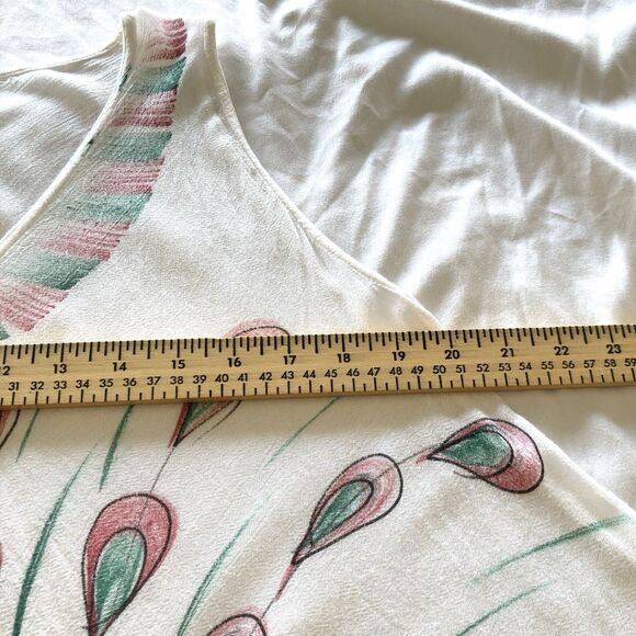 Sheer Bathing Suit Cover Up Pagoda One Size - Picture 11 of 12